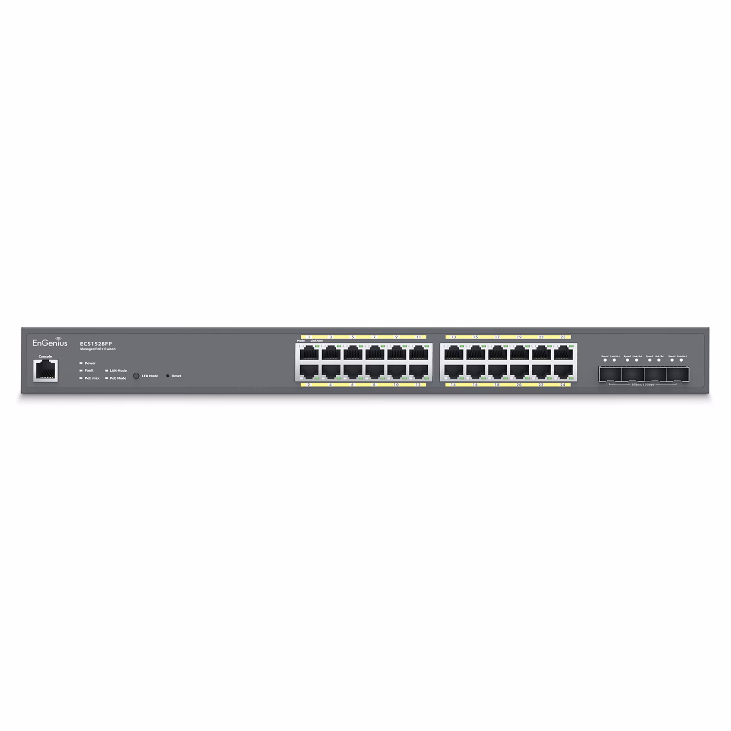 Switch PoE+ EnGenius ECS1528FP Cloud Managed 24 Port