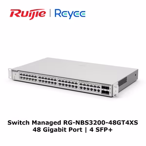 Switch Managed Ruijie Reyee RG-NBS3200-48GT4XS, 48 Cổng Gigabit & 4 Cổng SFP+ Tốc Độ Cao