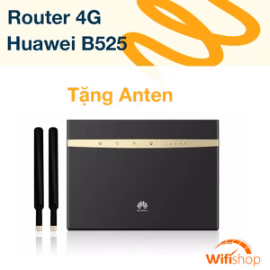 Bộ Phát Wifi 4G LTE Huawei B525  AC1600 Hỗ trợ LTE Cat6, tốc độ lên tới 300Mbps