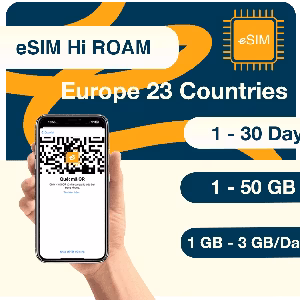 eSIM du lịch Châu Âu 40 Nước