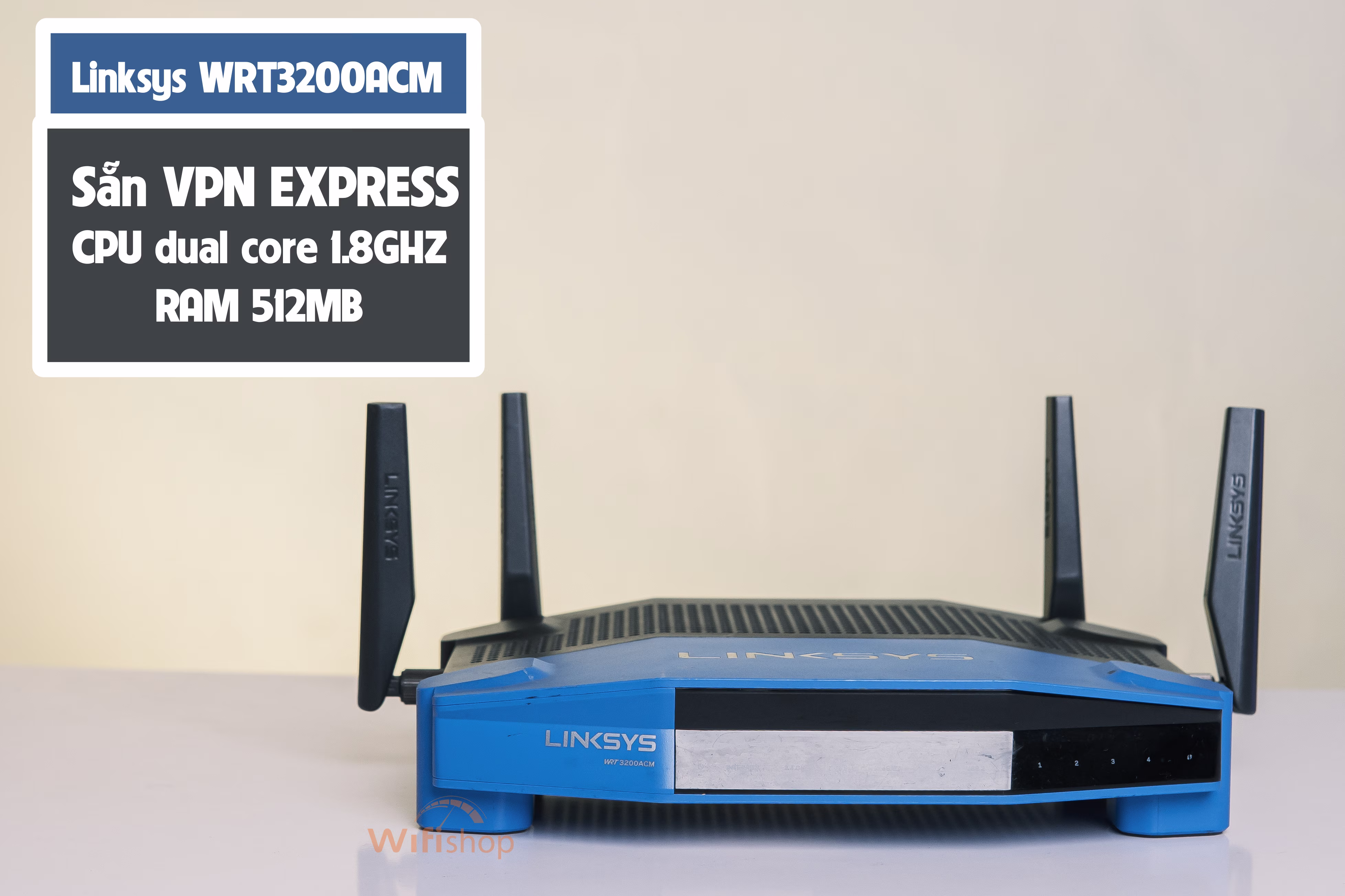 Bộ Phát Wifi Linksys WRT3200ACM - Router VPN
