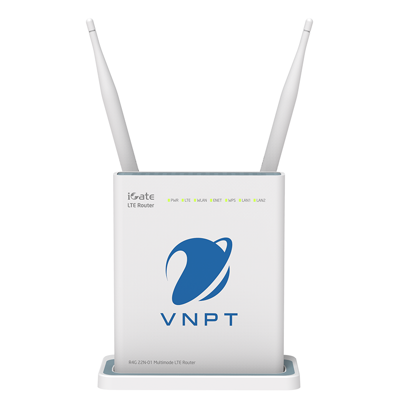 Bộ phát wifi 4G VNPT iGate R4G 22N-01, Hỗ trợ 32 thiết bị kết nối