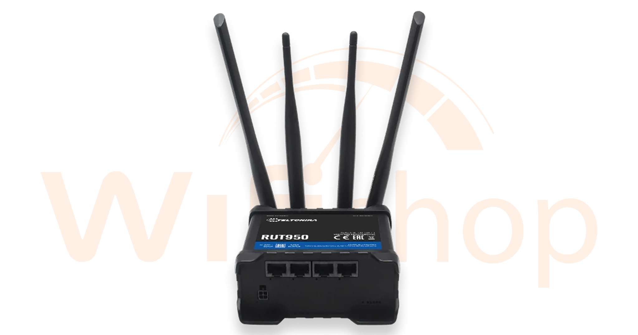 Bộ Phát Wifi 4G Công Nghiệp Teltonika RUT950 Hỗ Trợ 2 Sim kết nối 100 user