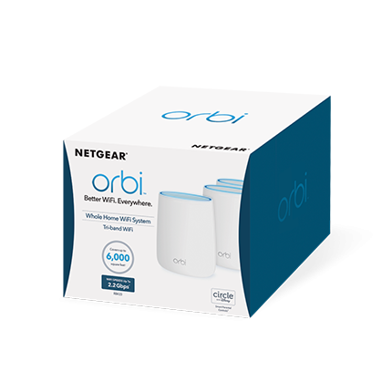 Bộ Phát Wifi Netgear Orbi RBK23 Mini 3-pack