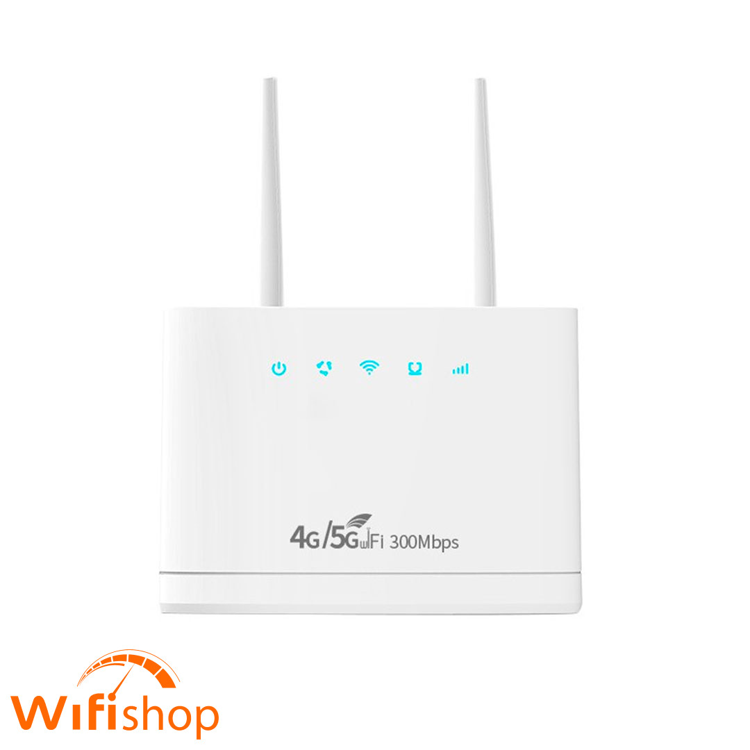 Bộ Phát Wifi 4G CPE R311 Pro, Tốc độ 300Mbps, 3 cổng LAN, 32 thiết bị kết nối đồng thời