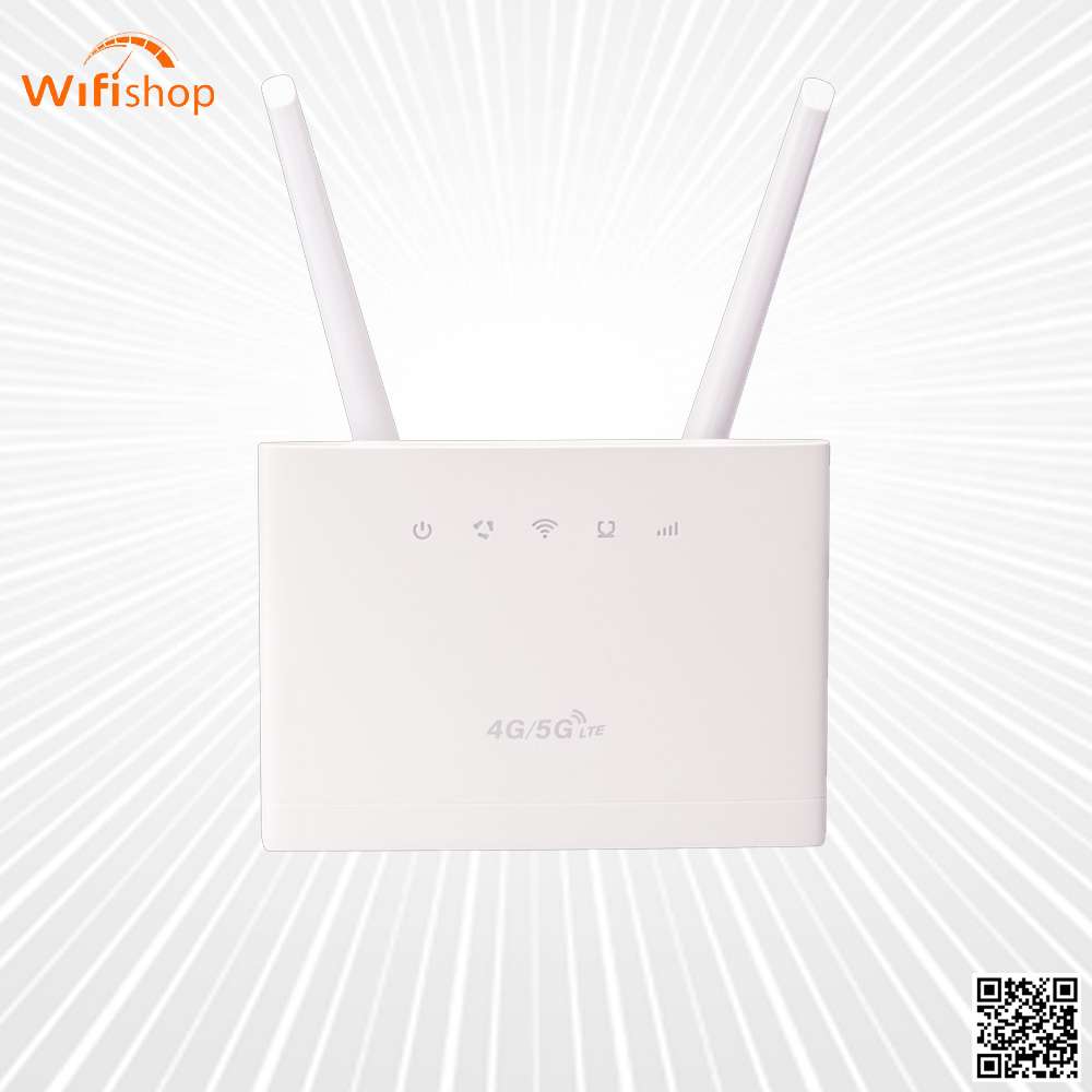 Bộ phát Wifi 4G CPE B525 Pro hỗ trợ 1 cổng LAN, cho phép 32 thiết bị kết nối đồng thời